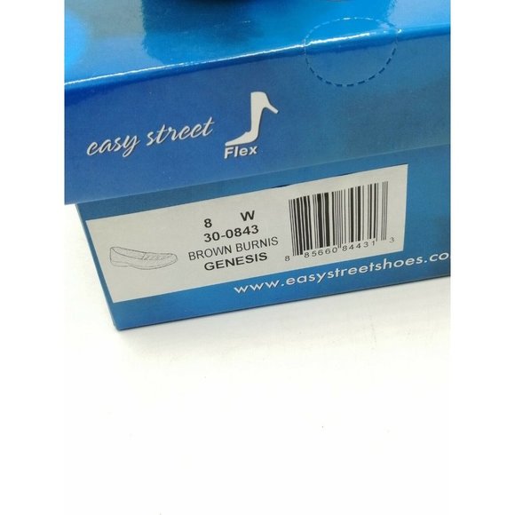 Easy Street Genesis Slip On Loafers Brown Women's US 8W - Picture 9 of 9